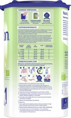 Nutrilon Bio 1 - Volledige Zuigelingenvoeding 0-6 Maanden - 800g - IE-ORG-02 -Baby Peuter Winkel 725x1200 3