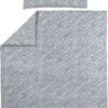 Meyco Zebra Dekbedovertrek Ledikant - Grijs - 100x135cm