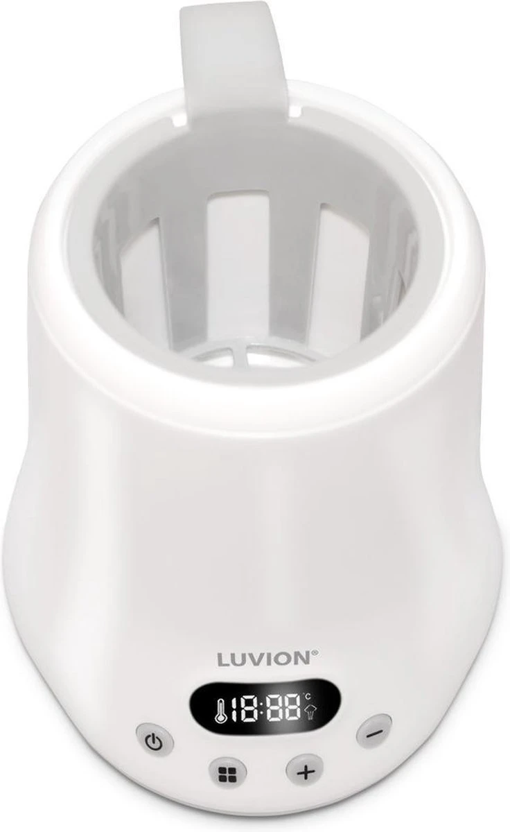 Luvion Eco Fast Deluxe 4 In 1 Flessenwarmer - Verwarmt Zeer Snel - Steriliseren Met Stoomkap - Warmhouden En Ontdooien 9 Luvion Eco Fast Deluxe 4 In 1 Flessenwarmer - Verwarmt Zeer Snel - Steriliseren Met Stoomkap - Warmhouden En Ontdooien - Afbeelding 7
