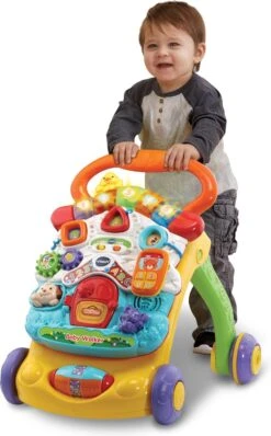 VTech 2 In 1 Baby Walker - Educatief Babyspeelgoed - Loopwagen Met Licht -Baby Peuter Winkel 745x1200 3