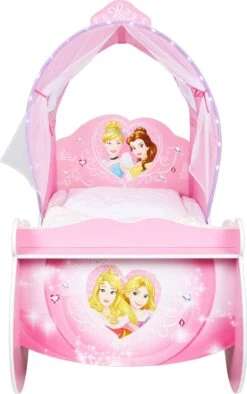 Disney Princess - Koetsbed - Met Led Verlichting - Roze -Baby Peuter Winkel 752x1200 2