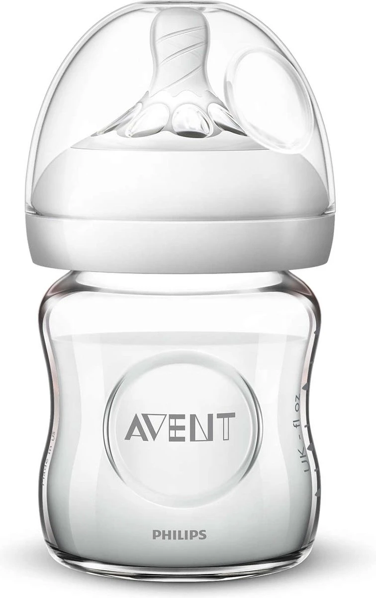 Philips Avent Glazen SCF051/17 - Natural-babyfles - 0m+ - 120ml 5 Philips Avent Glazen SCF051/17 - Natural-babyfles - 0m+ - 120ml - Afbeelding 3