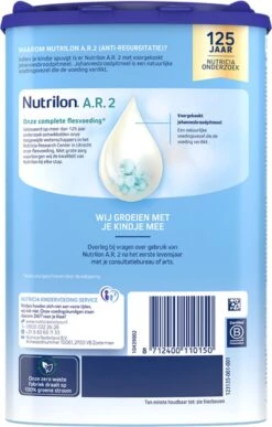Nutrilon A.R. 2 – Flesvoeding Bij Spugen Vanaf 6 Maanden – 800g 16 Nutrilon A.R. 2 – Flesvoeding Bij Spugen Vanaf 6 Maanden – 800g -Baby Peuter Winkel 766x1200 3