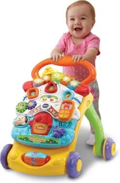 VTech 2 In 1 Baby Walker - Educatief Babyspeelgoed - Loopwagen Met Licht -Baby Peuter Winkel 787x1200 1