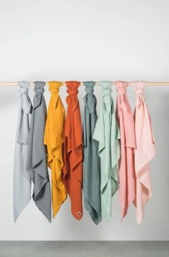 Jollein Hydrofiele Doek Large 115x115cm Bamboe Katoen - Ash Green - 2 Stuks -Baby Peuter Winkel 793x1200 2