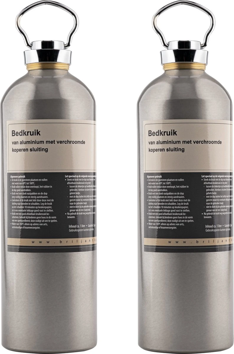 Briljant Baby - Aluminium Kruiken 2 Pack 3 Briljant Baby - Aluminium Kruiken 2 Pack