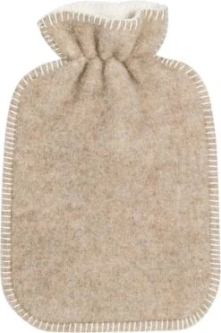 Yumeko Kruikzak Wol Beige Melange - Biologisch & Ecologisch