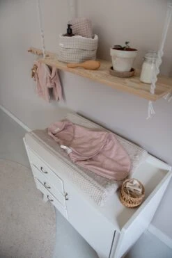 Koeka Aankleedkussenhoes Wafel Amsterdam - Zand 45x73cm -Baby Peuter Winkel 799x1200 79