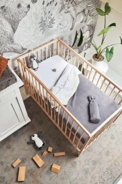 Jollein Baby Deken Ledikant 100x150cm Teddy Bliss Knit - Storm Grey -Baby Peuter Winkel 800x1200 142