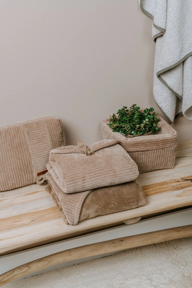 Baby's Only Wikkeldeken - Omslagdoek Baby Sense - Teddy Voering - Clay - 75x75 Cm - Geschikt Voor Drie- En Vijfpuntsgordel 4 Baby's Only Wikkeldeken - Omslagdoek Baby Sense - Teddy Voering - Clay - 75x75 Cm - Geschikt Voor Drie- En Vijfpuntsgordel - Afbeelding 2