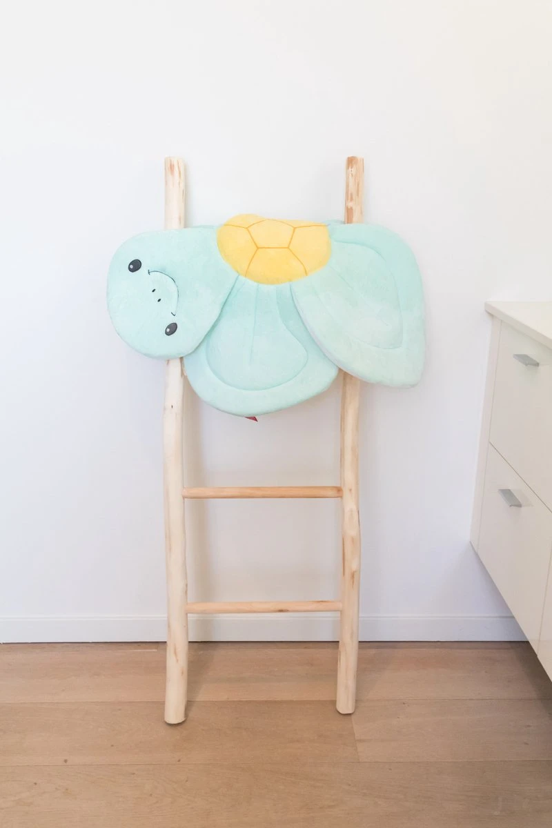 Nûby - Badschildpad - Badkussen - 0m+ - Blauw 4 Nûby - Badschildpad - Badkussen - 0m+ - Blauw - Afbeelding 2