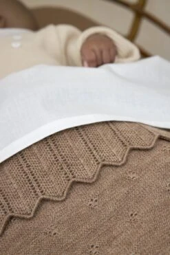 Meyco Uni Ledikant Laken - 2-pack - Offwhite - 100x150cm -Baby Peuter Winkel 800x1200 222