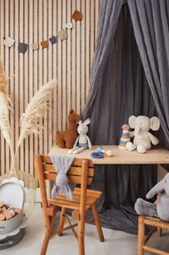 Jollein Baby Klamboe Vintage 245cm - Storm Grey -Baby Peuter Winkel 800x1200 278