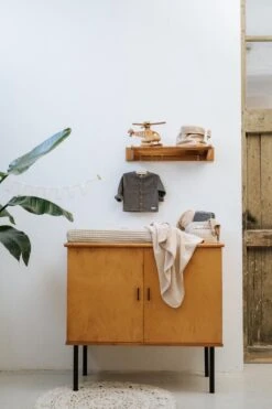 Koeka Aankleedkussenhoes Wafel Amsterdam - Zand 45x73cm -Baby Peuter Winkel 800x1200 328