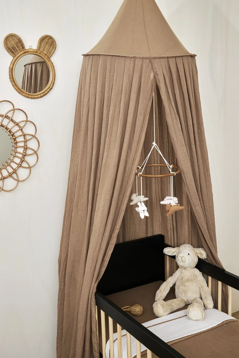 Meyco Uni Klamboe - Toffee 7 Meyco Uni Klamboe - Toffee - Afbeelding 5