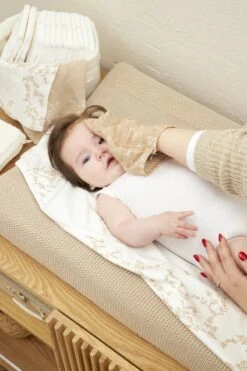 Meyco Branches 3-pack Hydrofiele Washandjes - 20x17 Cm - Sand -Baby Peuter Winkel 800x1200 50