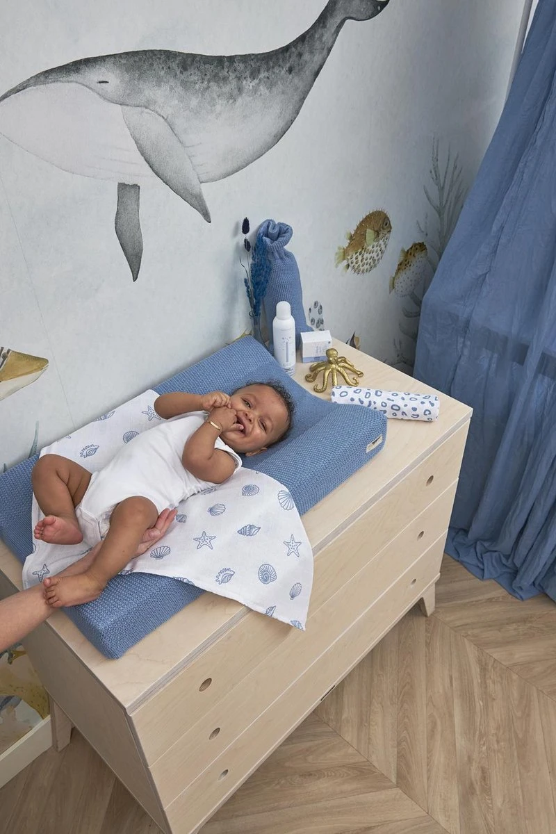 Meyco Shells Starterset - 9-pack - Hydrofiel - Denim 5 Meyco Shells Starterset - 9-pack - Hydrofiel - Denim - Afbeelding 3