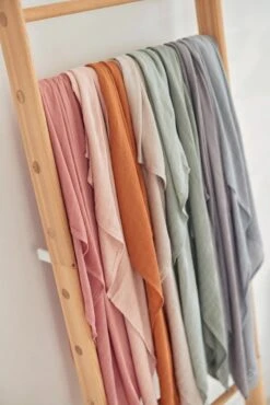 Jollein Hydrofiele Doek Small 70x70cm Bamboe Katoen - Caramel - 4 Stuks -Baby Peuter Winkel 801x1200 15