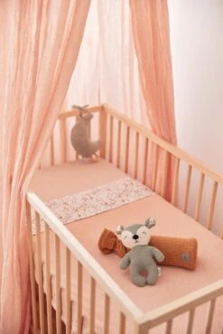Jollein Baby Klamboe Vintage 245cm - Pale Pink -Baby Peuter Winkel 801x1200 91