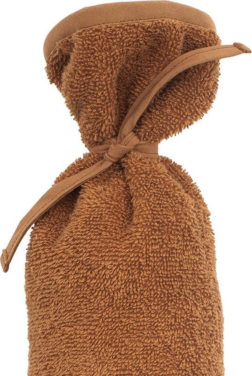 Jollein Kruikenzak Badstof - Caramel 4 Jollein Kruikenzak Badstof - Caramel - Afbeelding 2