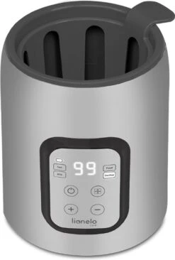Lionelo Thermup - Flessenwarmer En Potjes Verwarmer - Grijs -Baby Peuter Winkel 809x1200 5