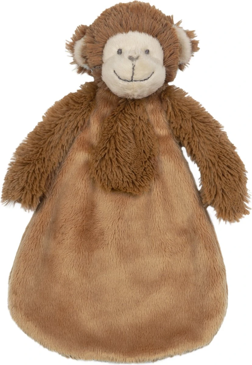 Happy Horse Aap Micha Knuffeldoekje - Bruin - Baby Cadeau 3 Happy Horse Aap Micha Knuffeldoekje - Bruin - Baby Cadeau