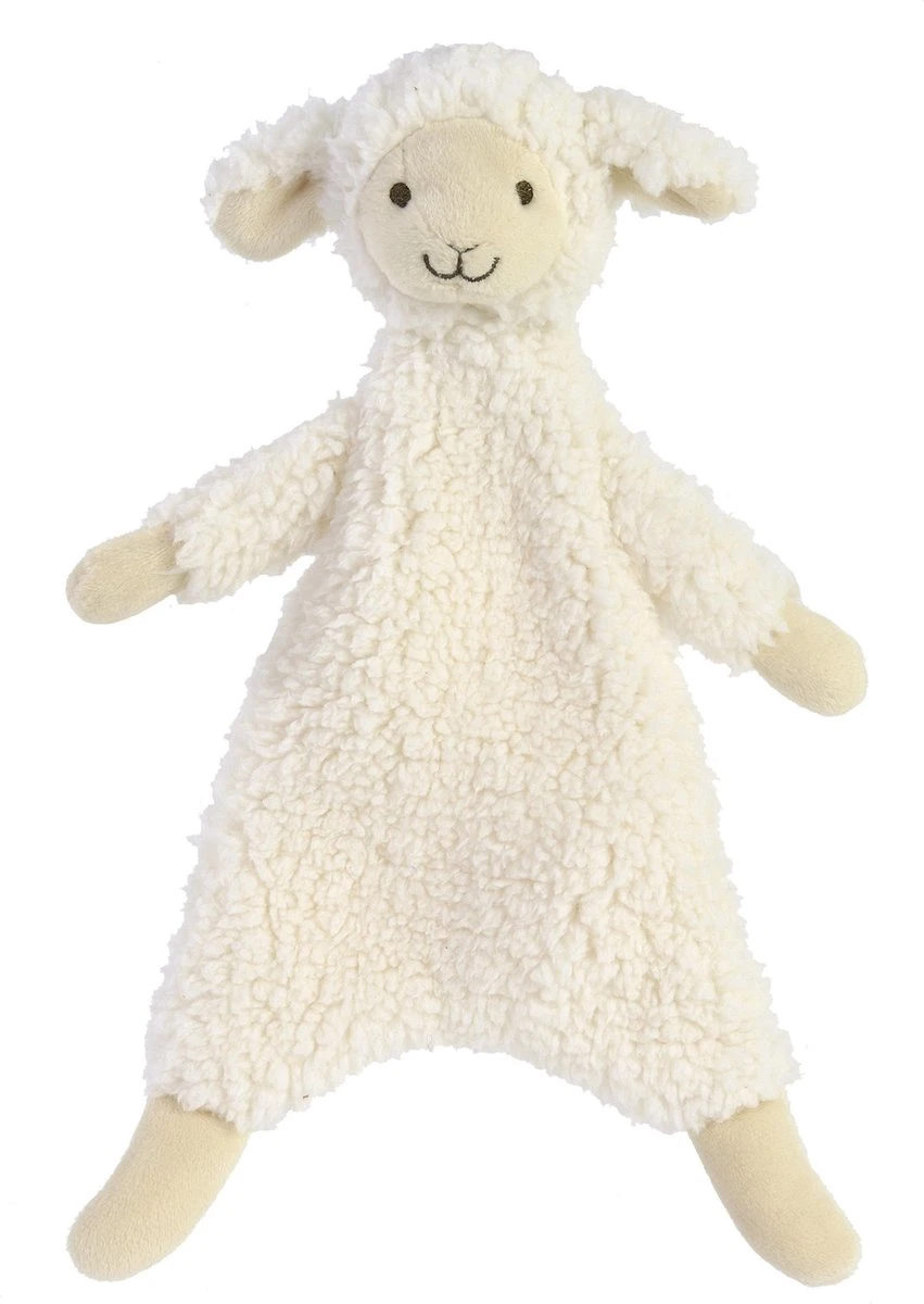 Happy Horse Lam Leo Knuffeldoekje - Wit - Baby Cadeau 3 Happy Horse Lam Leo Knuffeldoekje - Wit - Baby Cadeau