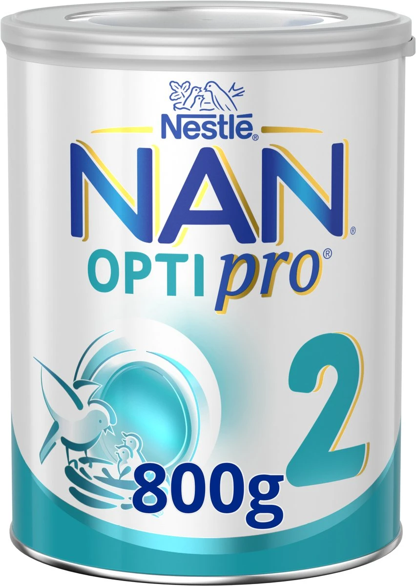 Nestlé - Nan Optipro 2 - Opvolgmelk Vanaf 6 Maanden - Flesvoeding Baby - 1 X 800 Gr 3 Nestlé - Nan Optipro 2 - Opvolgmelk Vanaf 6 Maanden - Flesvoeding Baby - 1 X 800 Gr