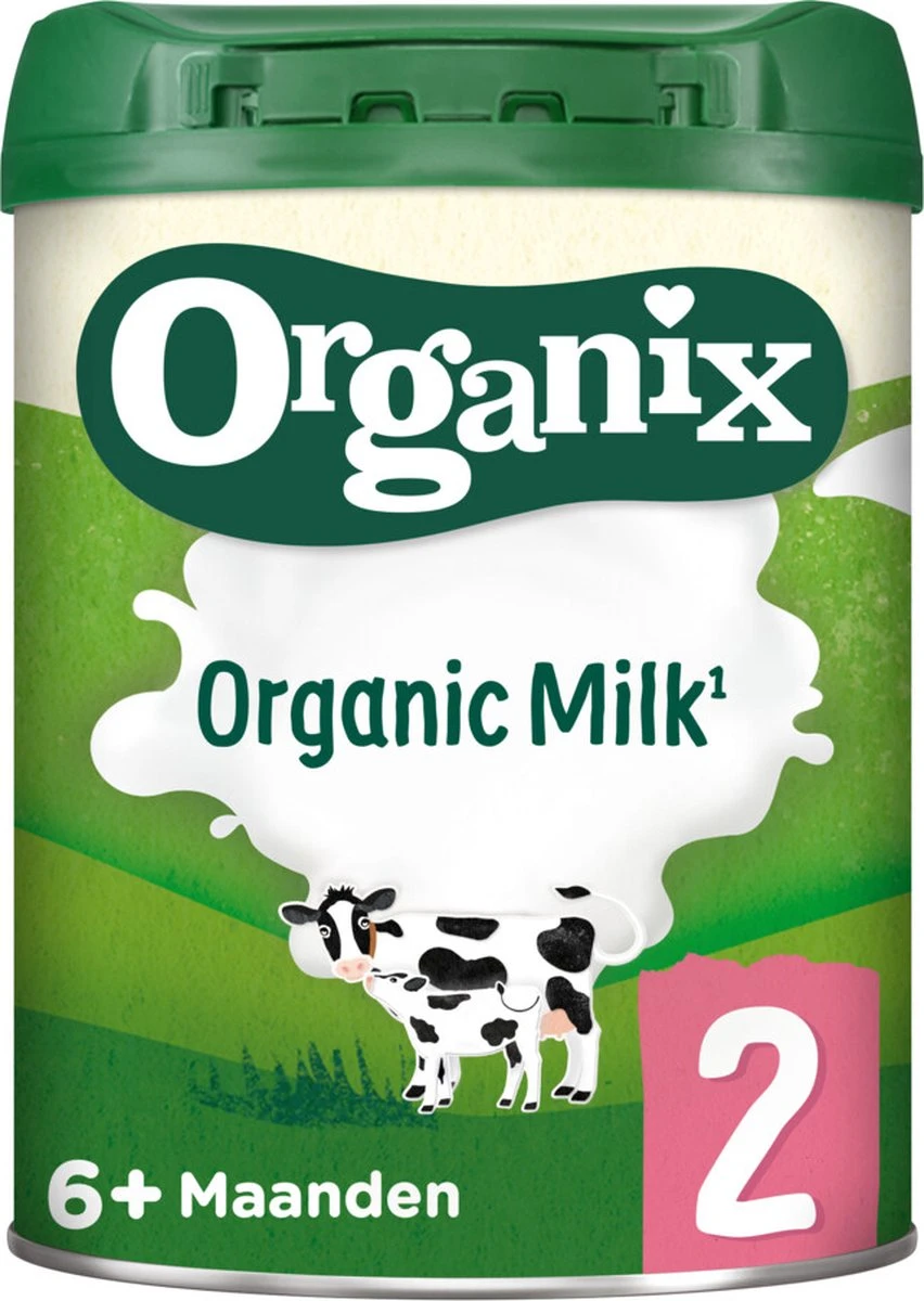 Organix 2 (6+ Maanden) Biologische Opvolgmelk - 3x 700g - Met Melkvet - Zonder Palmolie - Bevat Vitamines C & D - Biologische Flesvoeding - Recyclebare Verpakking 7 Organix 2 (6+ Maanden) Biologische Opvolgmelk - 3x 700g - Met Melkvet - Zonder Palmolie - Bevat Vitamines C & D - Biologische Flesvoeding - Recyclebare Verpakking - Afbeelding 5