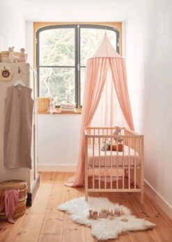 Jollein Baby Klamboe Vintage 245cm - Pale Pink -Baby Peuter Winkel 854x1200 3