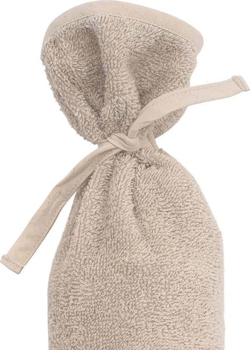 Jollein Kruikenzak Badstof - Nougat 4 Jollein Kruikenzak Badstof - Nougat - Afbeelding 2