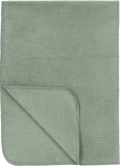 Meyco Uni Ledikant Deken - Forest Green - 100x150cm