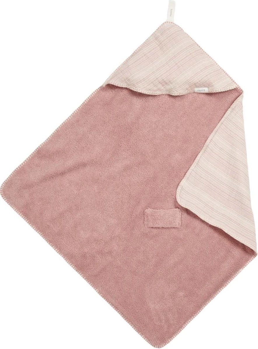 Koeka Omslagdoek Baby Maui - Old Pink 100x100cm 3 Koeka Omslagdoek Baby Maui - Old Pink 100x100cm