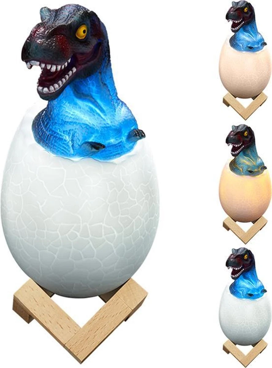 Dinosaurus T-REX Lamp - Nachtlamp Kinderen - Verlichting - Speelgoed - 16 Kleuren 7 Dinosaurus T-REX Lamp - Nachtlamp Kinderen - Verlichting - Speelgoed - 16 Kleuren - Afbeelding 5