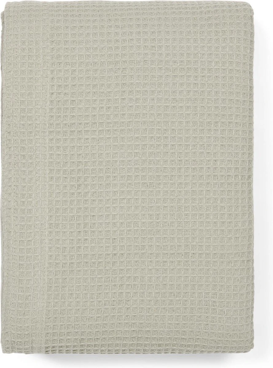 Damminga Wafel Ledikant Deken - Grijs - 100x150cm 3 Damminga Wafel Ledikant Deken - Grijs - 100x150cm