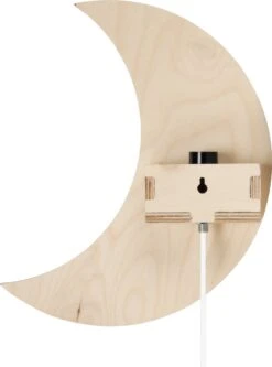 Wandlamp Kinderkamer | Wandlamp Maan | Kinderwandlampen |Wandlamp Babykamer | Kinderkamer Lamp - Houten Lamp - Multiplex Lamp | Greenbasic® -Baby Peuter Winkel 891x1200 4