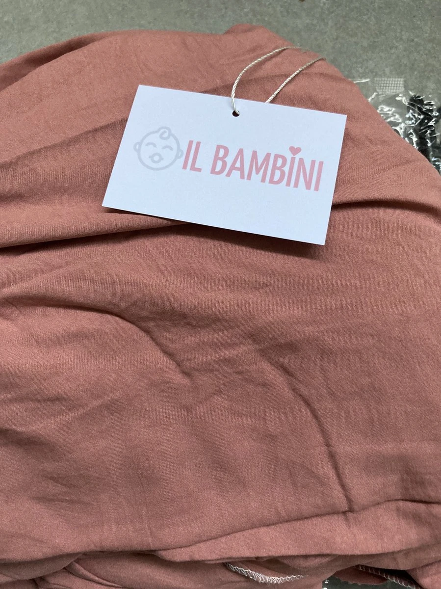 IL BAMBINI - Grote Baby Klamboe Voor Babykamer - Babybedje - Bean Paste - Polyester 4 IL BAMBINI - Grote Baby Klamboe Voor Babykamer - Babybedje - Bean Paste - Polyester - Afbeelding 2