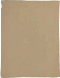 Meyco Wiegdeken Knit Basic - Taupe - 75x100cm -Baby Peuter Winkel 917x1200 2