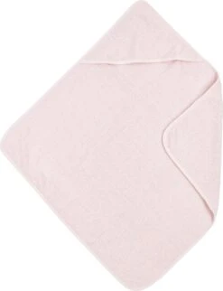 Meyco Badcape Basic Badstof - Lichtroze -75x75cm