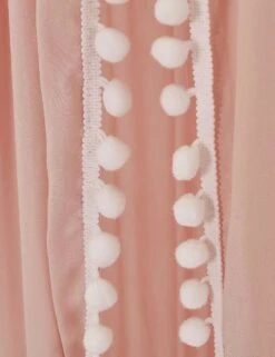 By Baboo Klamboe Baby 245cm - Roze - Katoen - Pompons -Baby Peuter Winkel 923x1200 6