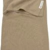Meyco Wiegdeken Knit Basic - Taupe - 75x100cm 2 Meyco Wiegdeken Knit Basic - Taupe - 75x100cm -Baby Peuter Winkel 924x1200 4
