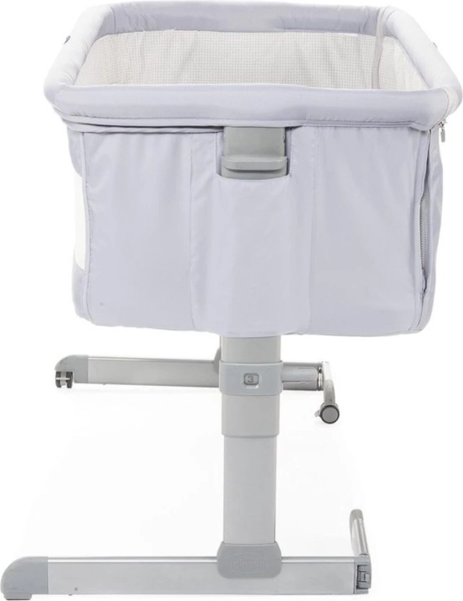 Chicco Next2Me Co-Sleeper - Babybed - Wieg - Aanschuifbed - Inclusief Wiegmatras - Grey 8 Chicco Next2Me Co-Sleeper - Babybed - Wieg - Aanschuifbed - Inclusief Wiegmatras - Grey - Afbeelding 6