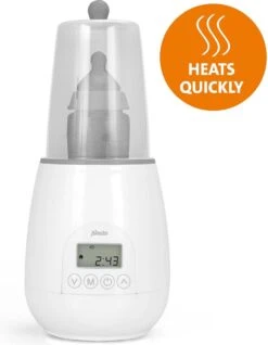 Alecto BW-700 - Snelle Digitale Flessenwarmer 500W Voor Opwarmen, Steriliseren En Ontdooien - Inclusief Stoomkap - Bediening Via Display - Wit -Baby Peuter Winkel 933x1200 8