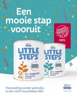 Little Steps Standaard 2 Flesvoeding - Vanaf 6 Maanden - 2 X 800 Gram 20 Little Steps Standaard 2 Flesvoeding - Vanaf 6 Maanden - 2 X 800 Gram -Baby Peuter Winkel 954x1200 4