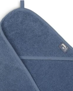 Jollein Badcape Badstof 75x75cm - Jeans Blue -Baby Peuter Winkel 966x1200 1