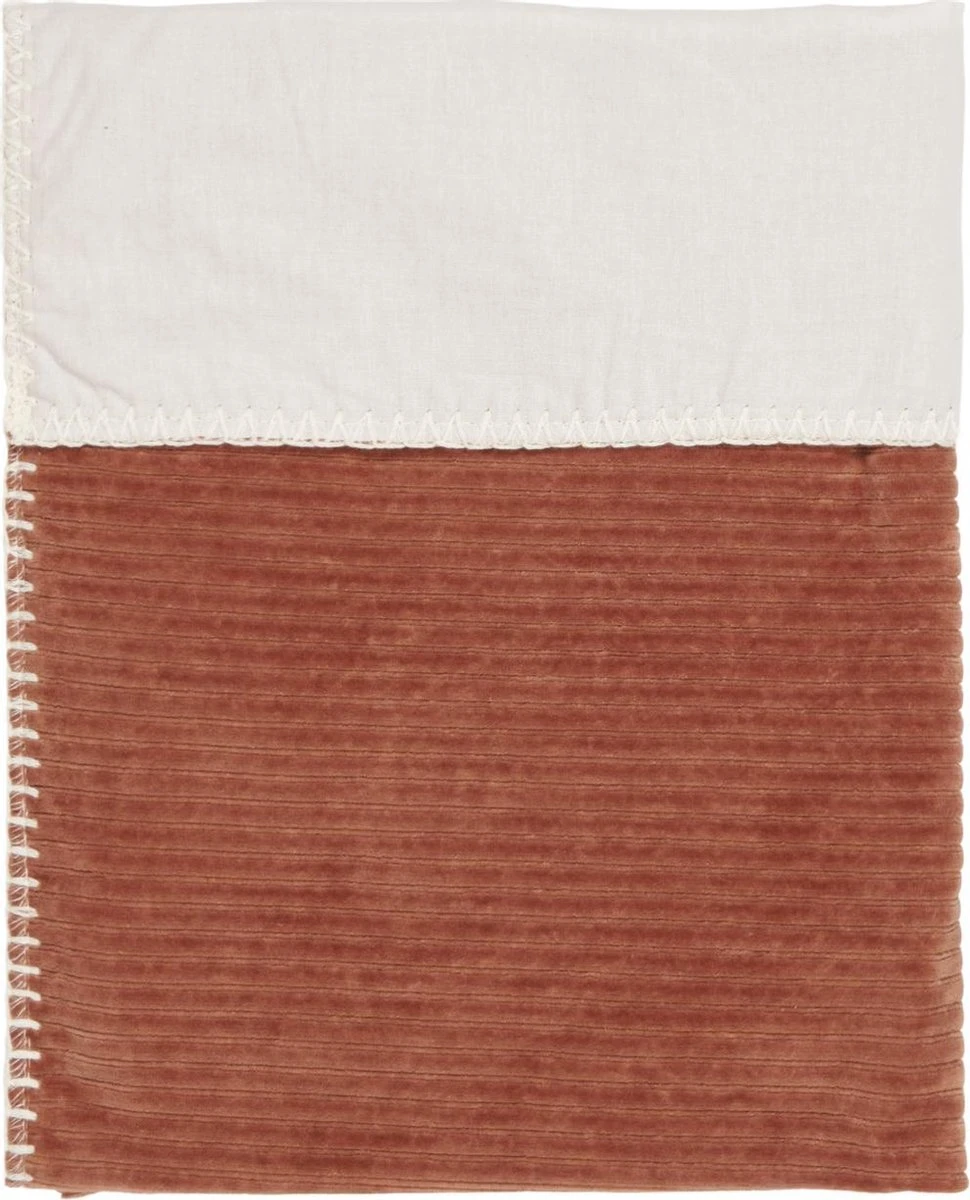 Koeka Baby Dekentje Wieg Flanel Vik - Bruin - 75x100cm 4 Koeka Baby Dekentje Wieg Flanel Vik - Bruin - 75x100cm - Afbeelding 2