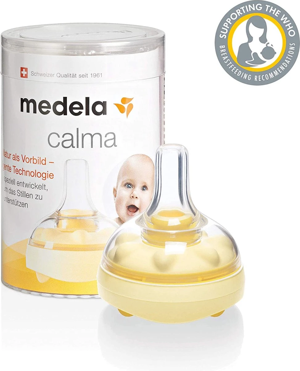 Merkloos Medela Calma BPA-vrije Speen - Voor De Hele Borstvoedingsperiode - Ontworpen Om Het Natuurlijke Voedingsgedrag Van De Baby Te Ondersteunen Merk: Medela 3 Merkloos Medela Calma BPA-vrije Speen - Voor De Hele Borstvoedingsperiode - Ontworpen Om Het Natuurlijke Voedingsgedrag Van De Baby Te Ondersteunen Merk: Medela