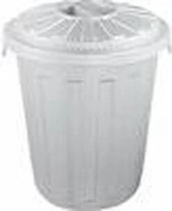 AFVALBAK ROND M/D MAXI BIN 36X42 - 23 L GRIJS OK KEEEPER 10213 -Baby Peuter Winkel 983x1200 2