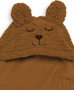 Jollein Wikkeldeken Bunny 100x105cm - Caramel 35 Jollein Wikkeldeken Bunny 100x105cm - Caramel -Baby Peuter Winkel 985x1200 1