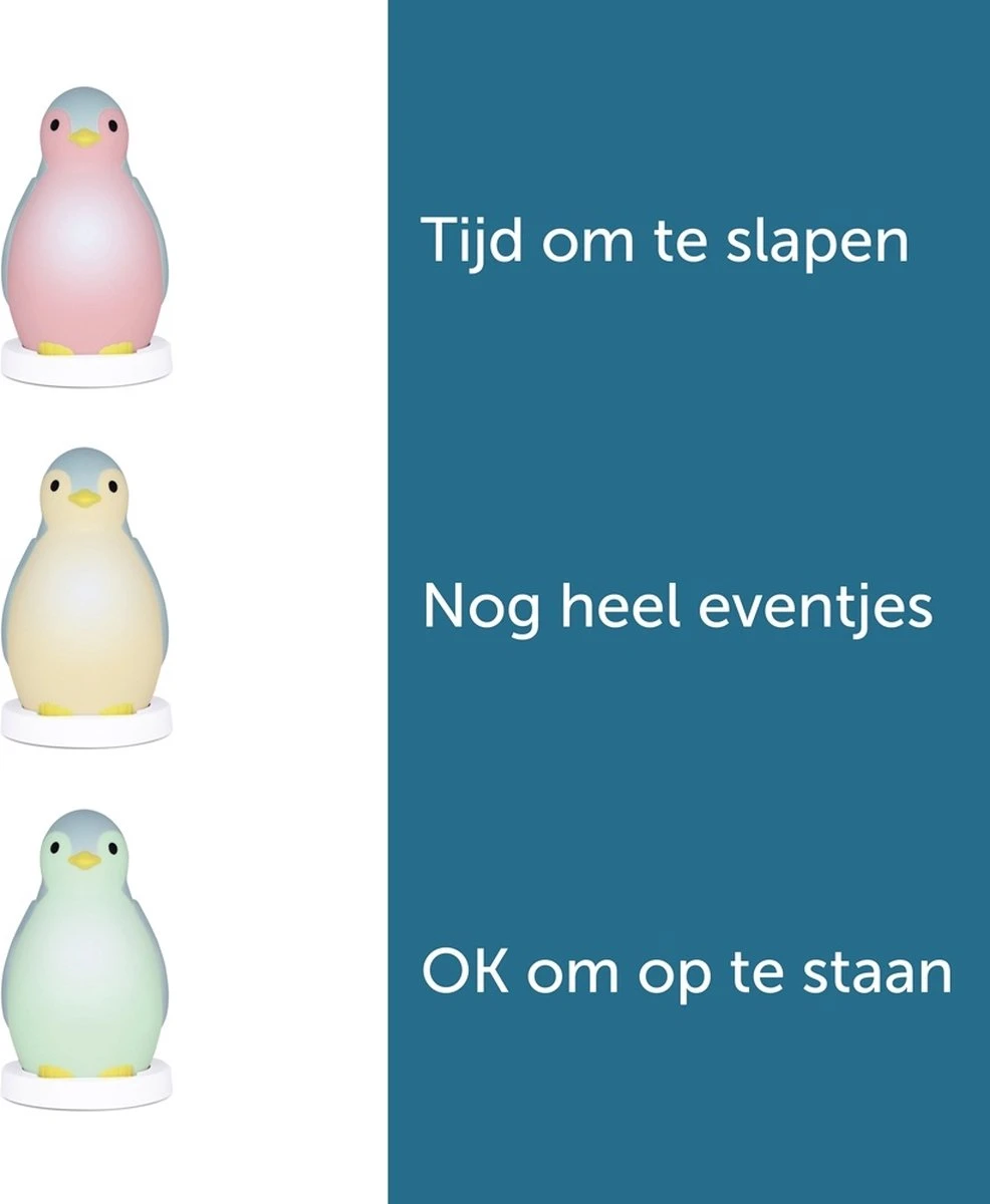 Zazu Pam Slaaptrainer - Met Bluetooth Speaker En Nachtlamp Functie - Wit / Blauw 6 Zazu Pam Slaaptrainer - Met Bluetooth Speaker En Nachtlamp Functie - Wit / Blauw - Afbeelding 4